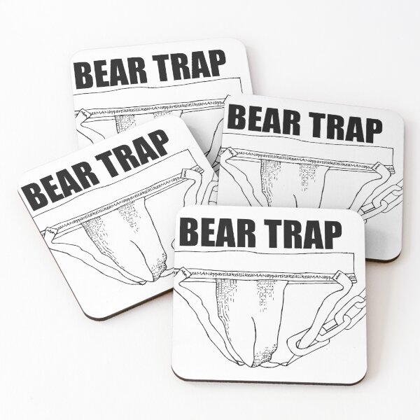 Item preview, BEAR TRAP  designed and sold by takeitlikeaMAN.