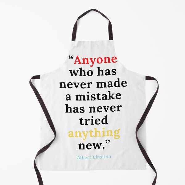 Item preview, Albert Einstein -“Anyone who has never made a mistake has never tried anything new.” designed and sold by ajaysandhu956.