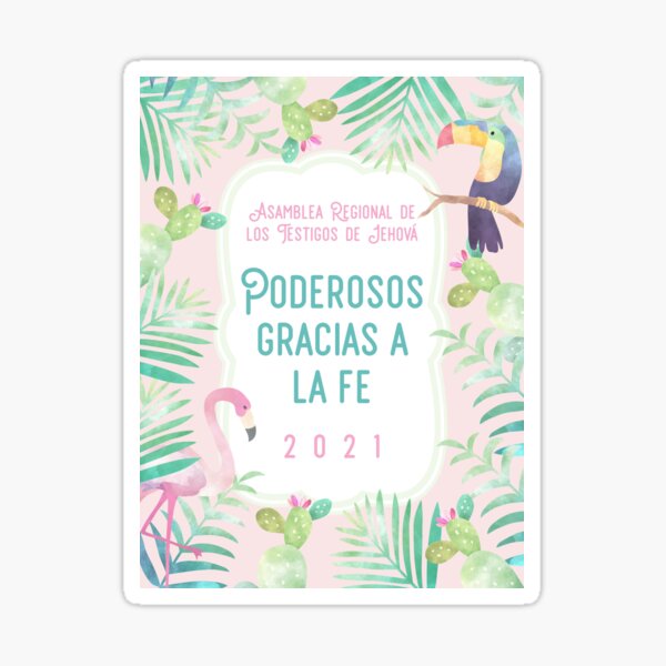 PODEROSOS GRACIAS A LA FE Pegatina