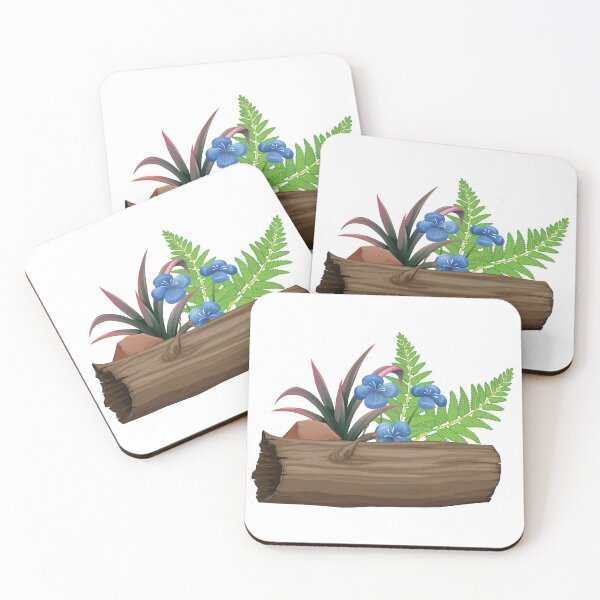 Item preview, Flowers On Rocks And Wood designed and sold by EVERTEESLOVER.