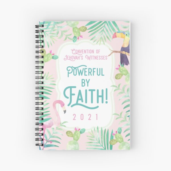 POWERFUL BY FAITH! Spiral Notebook