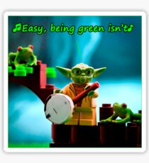 Greenin' ain't easy Sticker