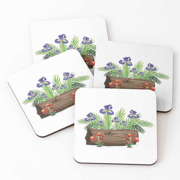 Item preview, Flowers On Rocks And Wood designed and sold by EVERTEESLOVER.