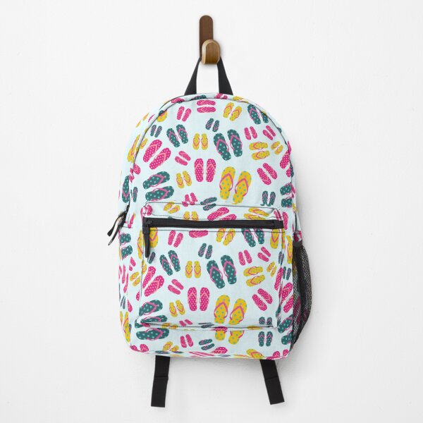 Item preview, Fun flip flop pattern in bright colours designed and sold by designair.