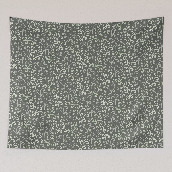 Item preview, Curl seamless pattern. Khaki floral pattern for textile, cloth, wrapping paper, cover book. Vector illustration designed and sold by Olgus.