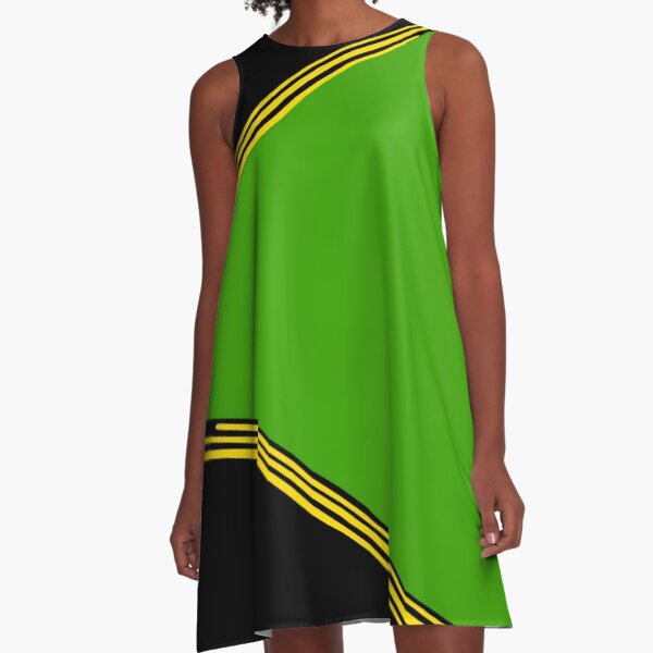 WG jamaican colours concept A-Line Dress