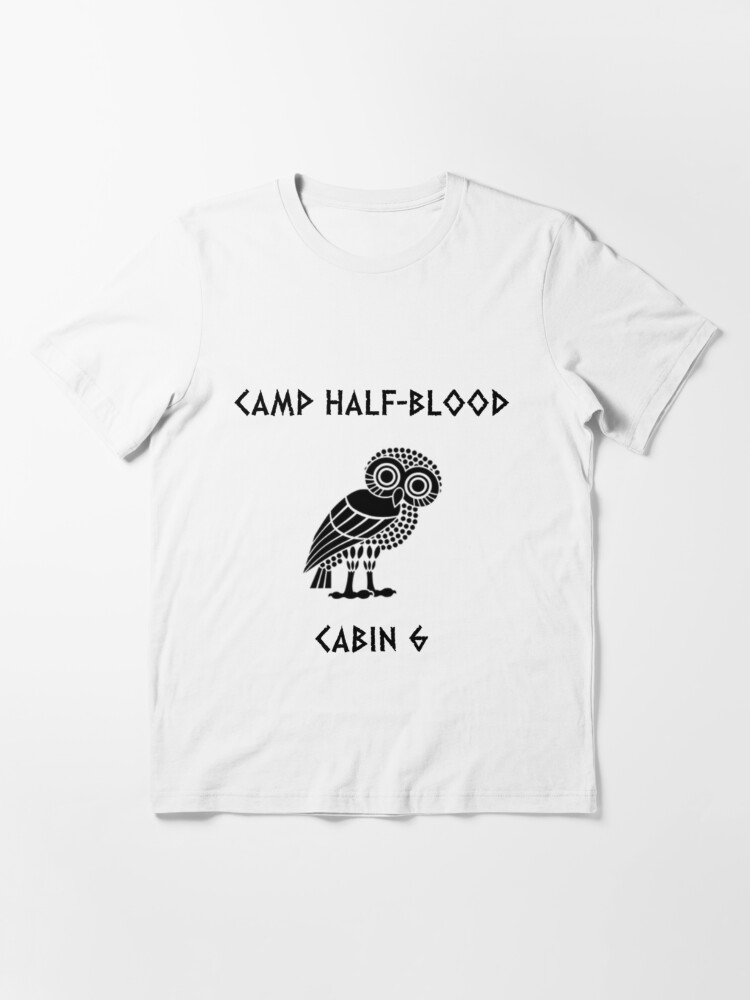 Breathable Soft Camp Half Blood Cabin 6 Athena T-Shirt For Men And Women