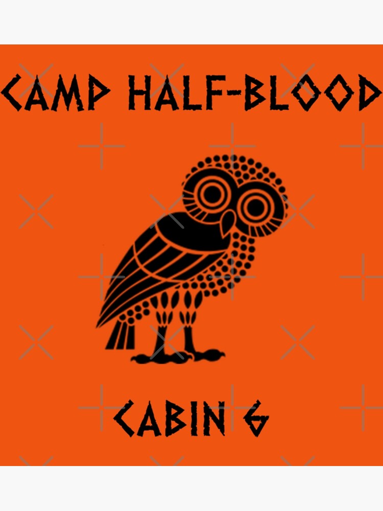 Cabin Six - Athena - Percy Jackson - Camp Half-Blood -  Art Board Print  for Sale by gingerbun