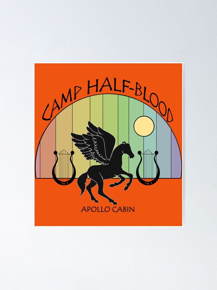 CHB Cabin Poster Apollo  Percy jackson, Apollo, Camp half blood