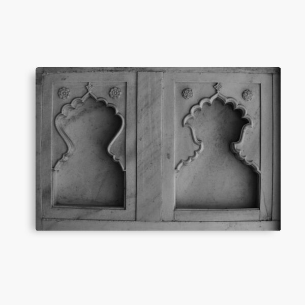 Agra Old Fort, Detail. Canvas Print