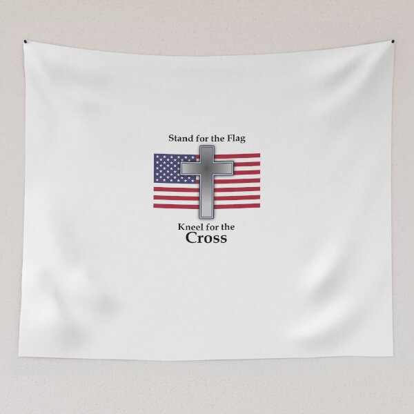 Item preview, Stand for the Flag Kneel for the Cross designed and sold by OleKurmudgeon.