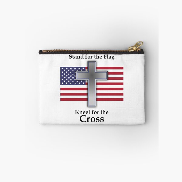 Item preview, Stand for the Flag Kneel for the Cross designed and sold by OleKurmudgeon.