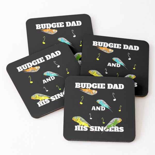Item preview, Budgie, Budgie dad and his band designed and sold by Bodino.