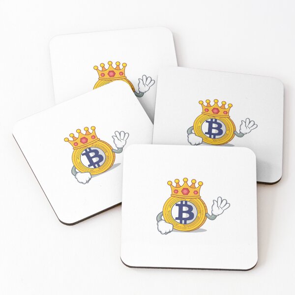 Item preview, Bitcoin Art: BTC king designed and sold by Bouzdesigns.