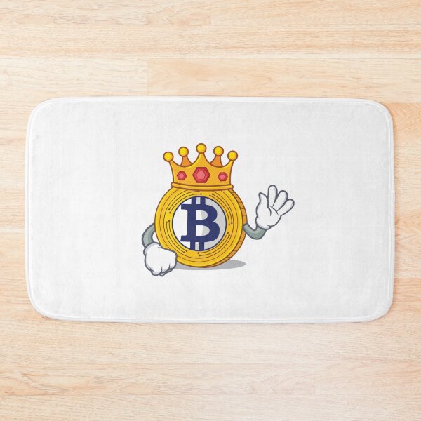 Item preview, Bitcoin Art: BTC king designed and sold by Bouzdesigns.
