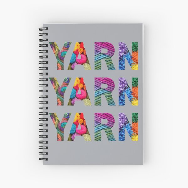 World Of Yarn Spiral Notebook