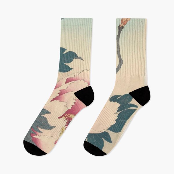 Item preview, Copy of  Japanese rose flowers butterfly design designed and sold by TrippyEarth.