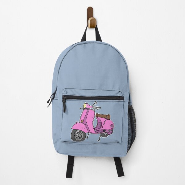 Item preview, Pink motor scooter motorcycle designed and sold by Berlin-T-Shirt.