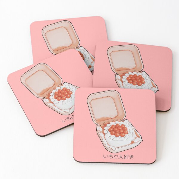 Item preview, Lunchbox Strawberry Cake designed and sold by VelvepeachShop.