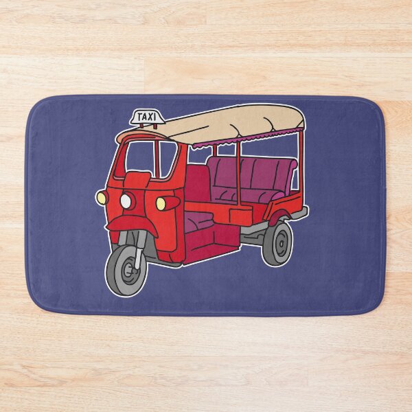 Item preview, Red Tuktuk. autorickshaw designed and sold by Berlin-T-Shirt.