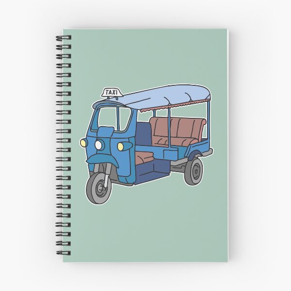 Item preview, Blue Tuktuk. autorickshaw designed and sold by Berlin-T-Shirt.