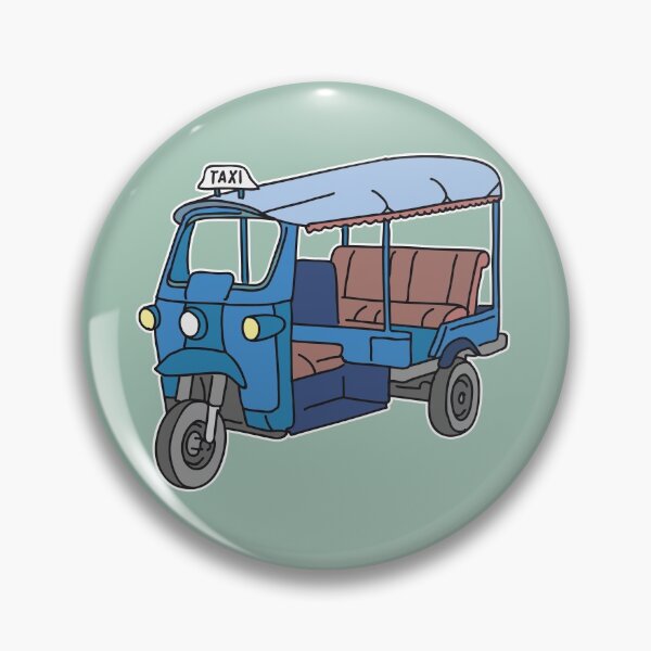 Item preview, Blue Tuktuk. autorickshaw designed and sold by Berlin-T-Shirt.