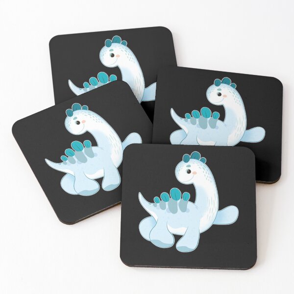 Aperçu de l'œuvre Dino mignon petit dinosaure bleu créée et vendue par Space Art.