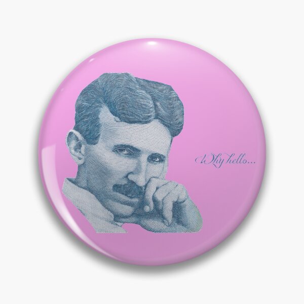 Item preview, Nikola Tesla, ladies man. designed and sold by cupofmanatee.