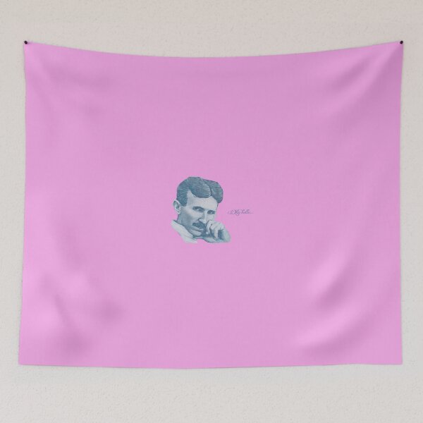 Item preview, Nikola Tesla, ladies man. designed and sold by cupofmanatee.