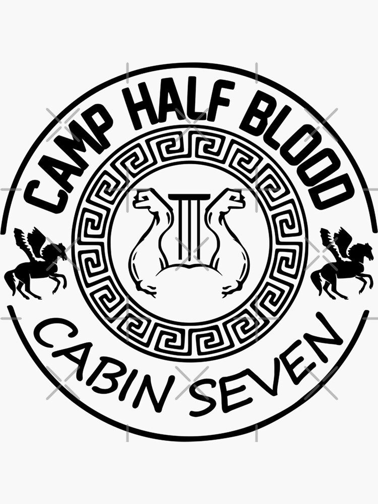 Camp Half Blood Cabin One Sticker for Sale by NettlesCampHalf