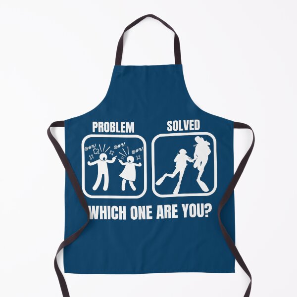 Item preview, Diving Buddy, Diver Couple, Problem & Solved designed and sold by StudioAquaLumos.
