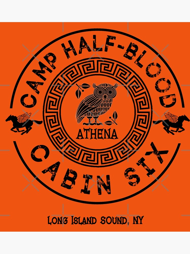 Cabin Six - Athena - Percy Jackson - Camp Half-Blood -  Poster