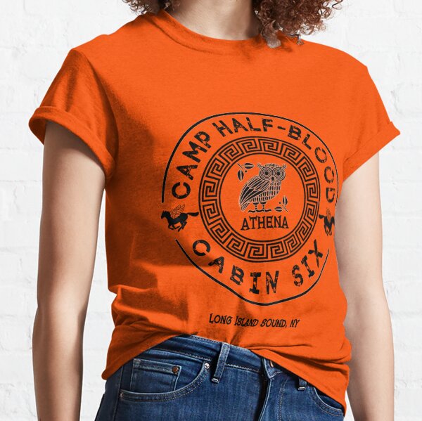 Cabin Six Athena Gift Percy Jackson Camp Half Blood Classic T-Shirt