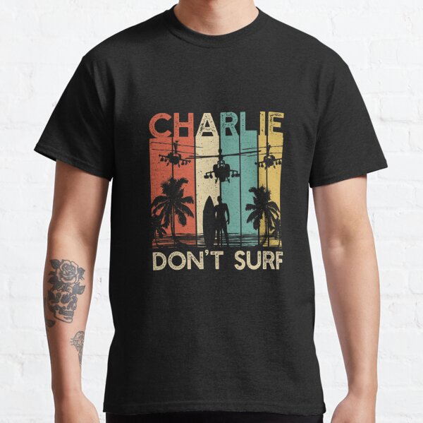 Charlie Don't Surf SCVB Surfing Cowboys Men's Cotton T-Shirt