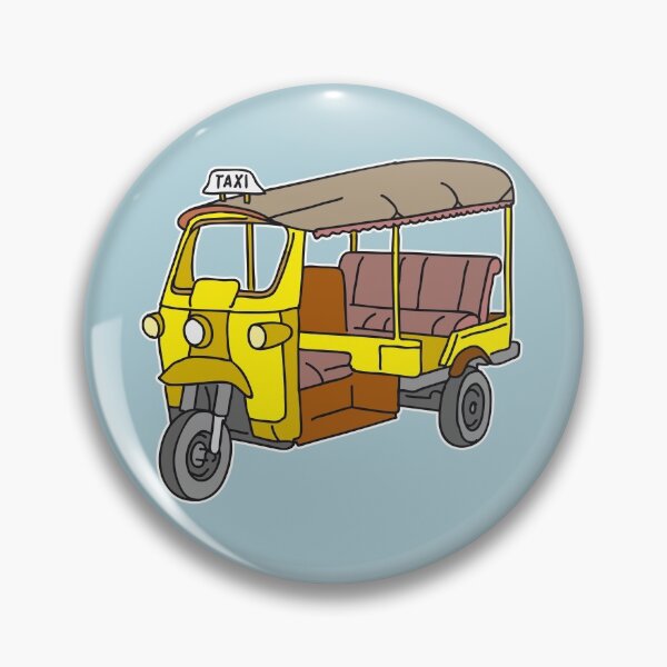 Item preview, Yellow Tuktuk. autorickshaw designed and sold by Berlin-T-Shirt.