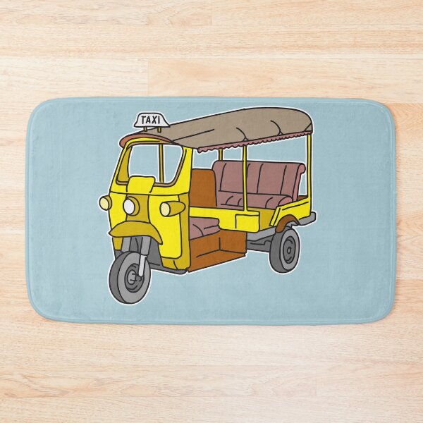 Item preview, Yellow Tuktuk. autorickshaw designed and sold by Berlin-T-Shirt.