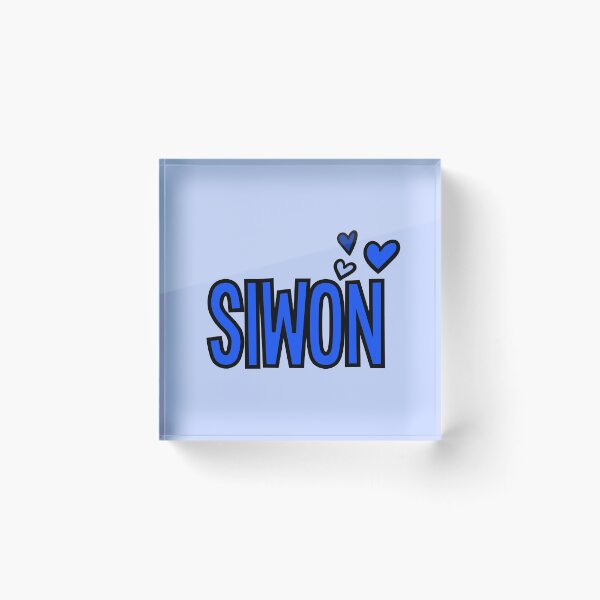 Item preview, Corazones de Siwon de Super Junior designed and sold by StrayPop.