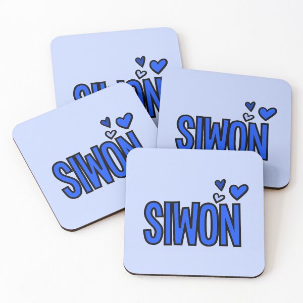 Item preview, Corazones de Siwon de Super Junior designed and sold by StrayPop.