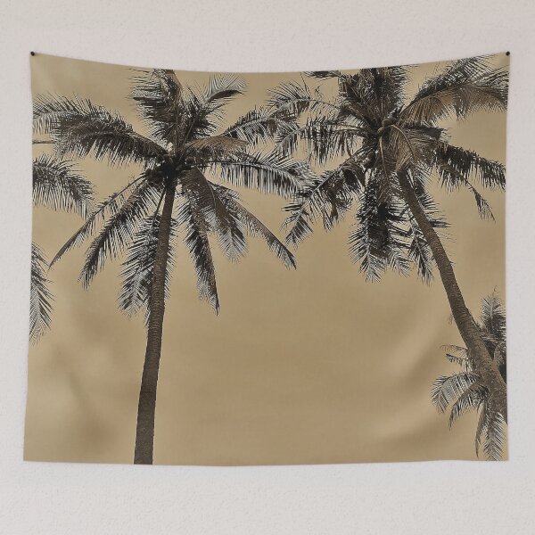 Item preview, Coconut palm trees at sunset designed and sold by jannelserrano.