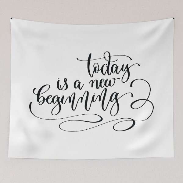 Item preview, Today Is A New Beginning designed and sold by FiveNiches.