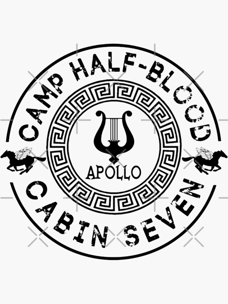 Camp Half Blood Cabin One Sticker for Sale by NettlesCampHalf