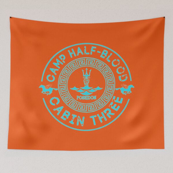 Item preview, Camp Half Blood Cabin Three designed and sold by NettlesCampHalf.