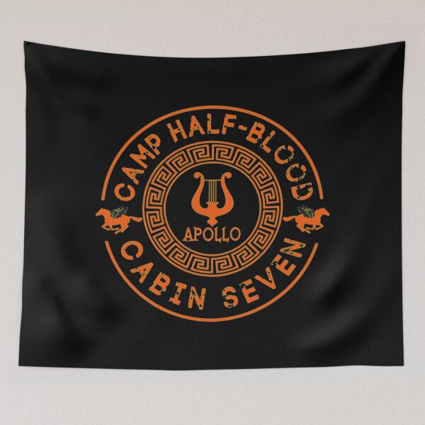 Item preview, Camp Half Blood Funny Half Cabin Seven designed and sold by NettlesCampHalf.