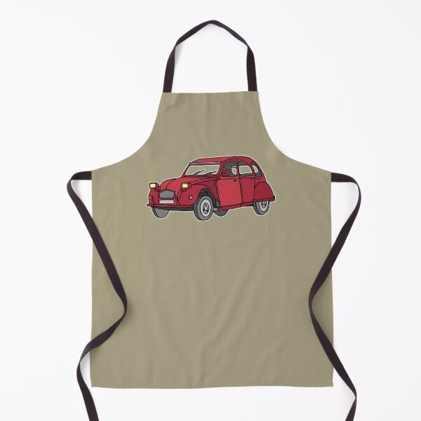 Item preview, Red 2CV (deux chevaux) car designed and sold by Berlin-T-Shirt.