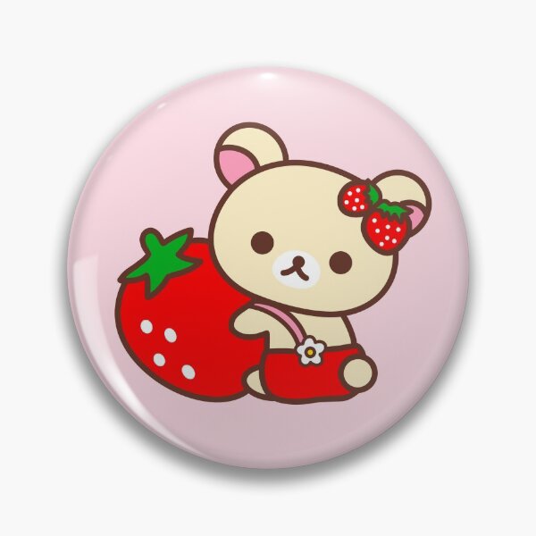 Item preview, Cute Strawberry Bear designed and sold by twinklestrokes.