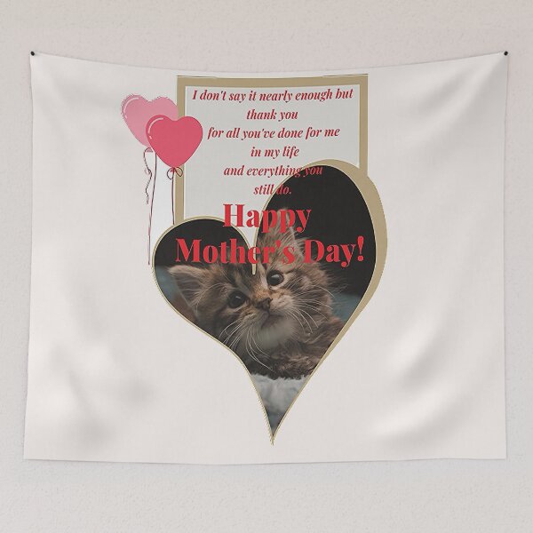 Item preview, Cat Lover Mom Mothersday, Kitten, Arty Mom Mothersday, Bohemian Mothersday Stepmom , Super Mom Super Wife Mothersday designed and sold by Adri Barnard.