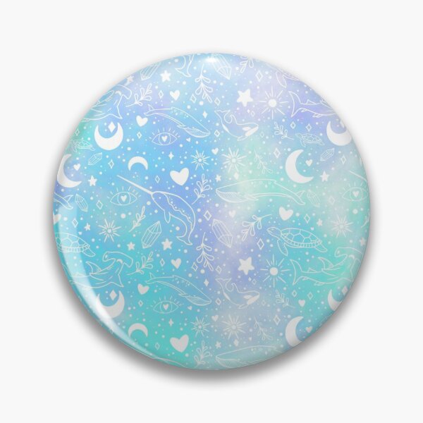 Item preview, Oceanic Nebula pattern bright designed and sold by iconicus-design.