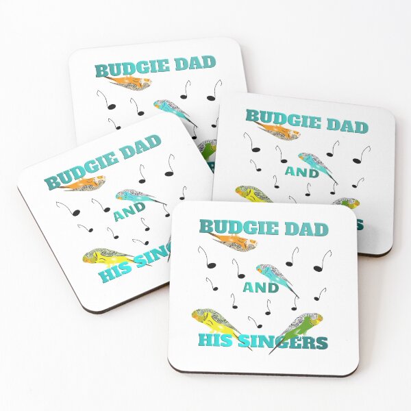 Item preview, Budgie, Budgie dad and his band designed and sold by Bodino.