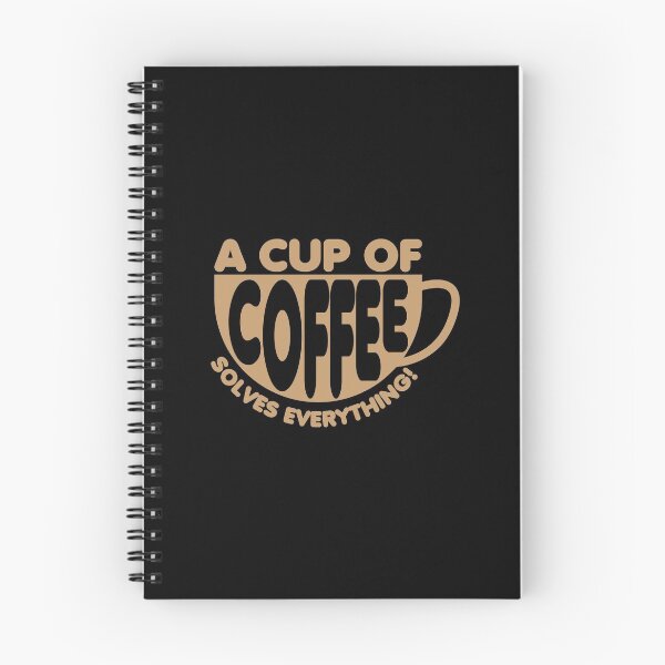 Item preview, A Cup Of Coffee Solves Everything! designed and sold by ShaykhUmer.