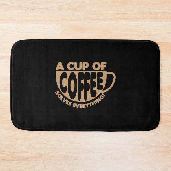 Item preview, A Cup Of Coffee Solves Everything! designed and sold by ShaykhUmer.